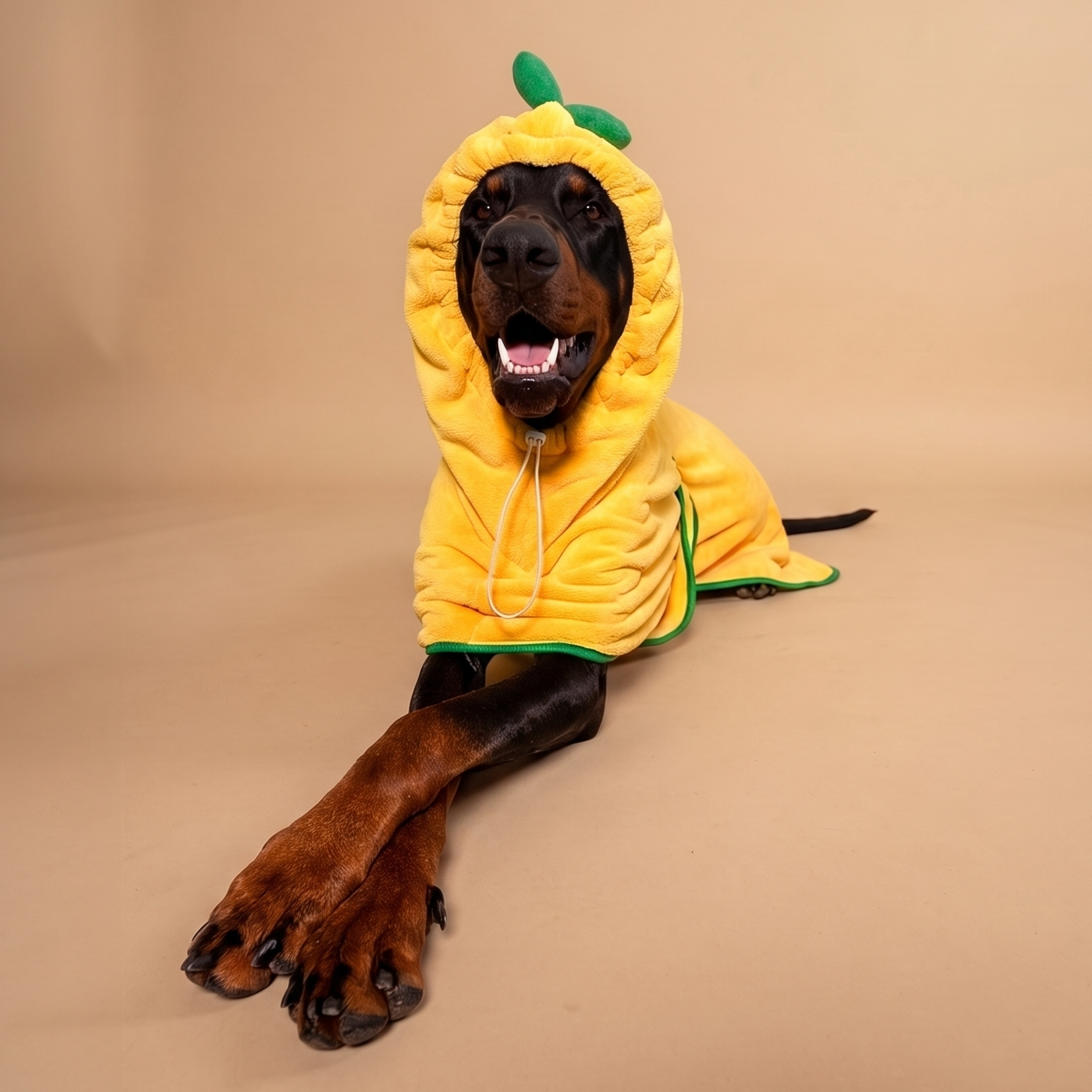 Accappatoio in Microfibra Lemon per Cani