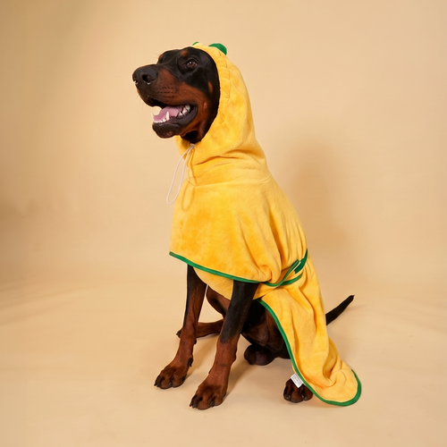 Accappatoio in Microfibra Lemon per Cani